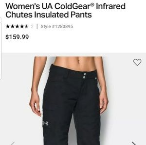Under Armour Cold Gear Infrared Insulated Ski Snow